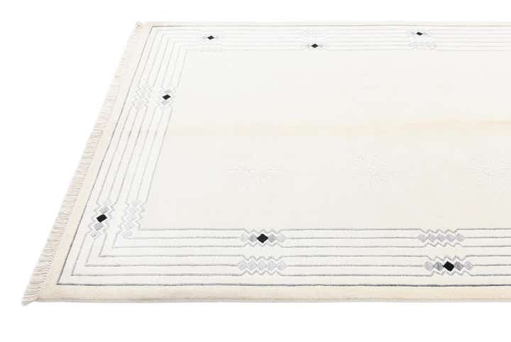 4' 10 x 6' 8 Hand Knotted Darya Wool Rug