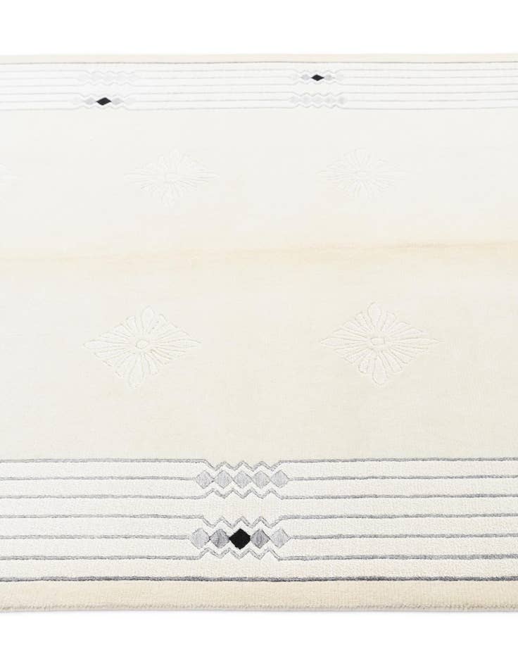 Detail image of 4' 10 x 6' 8  Hand Knotted Darya Wool Rug