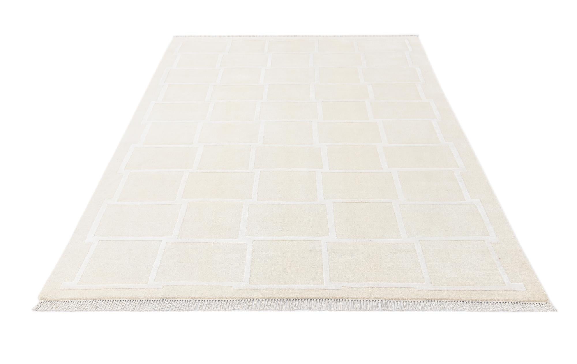 5' 9 x 8' 2 Hand Knotted Darya Wool Rug