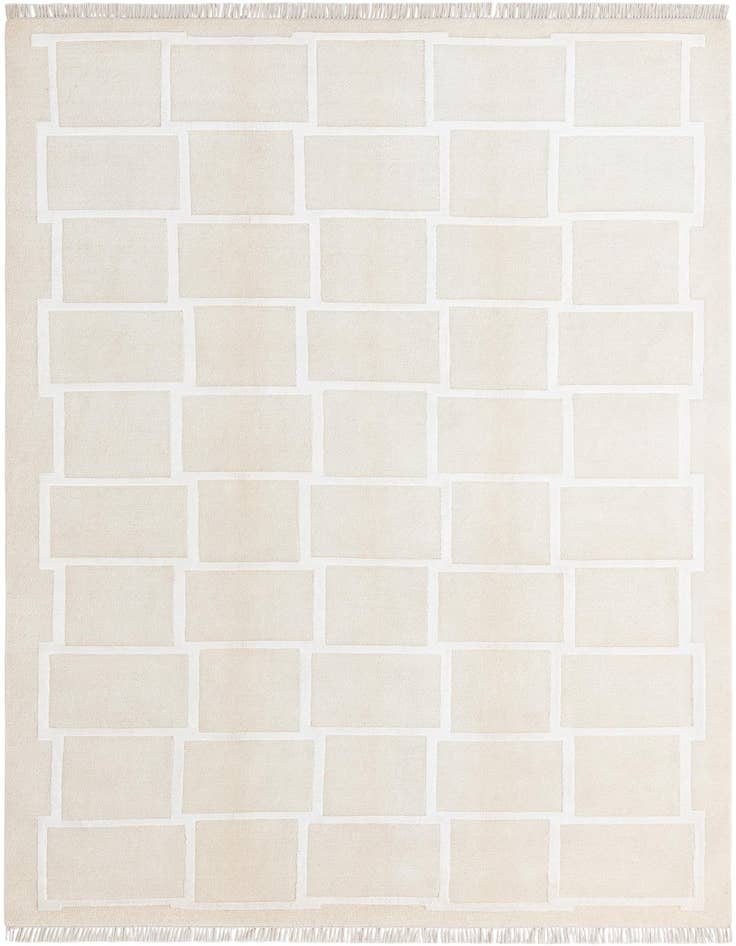 Detail image of 5' 9 x 8' 2 Hand Knotted Darya Wool Rug