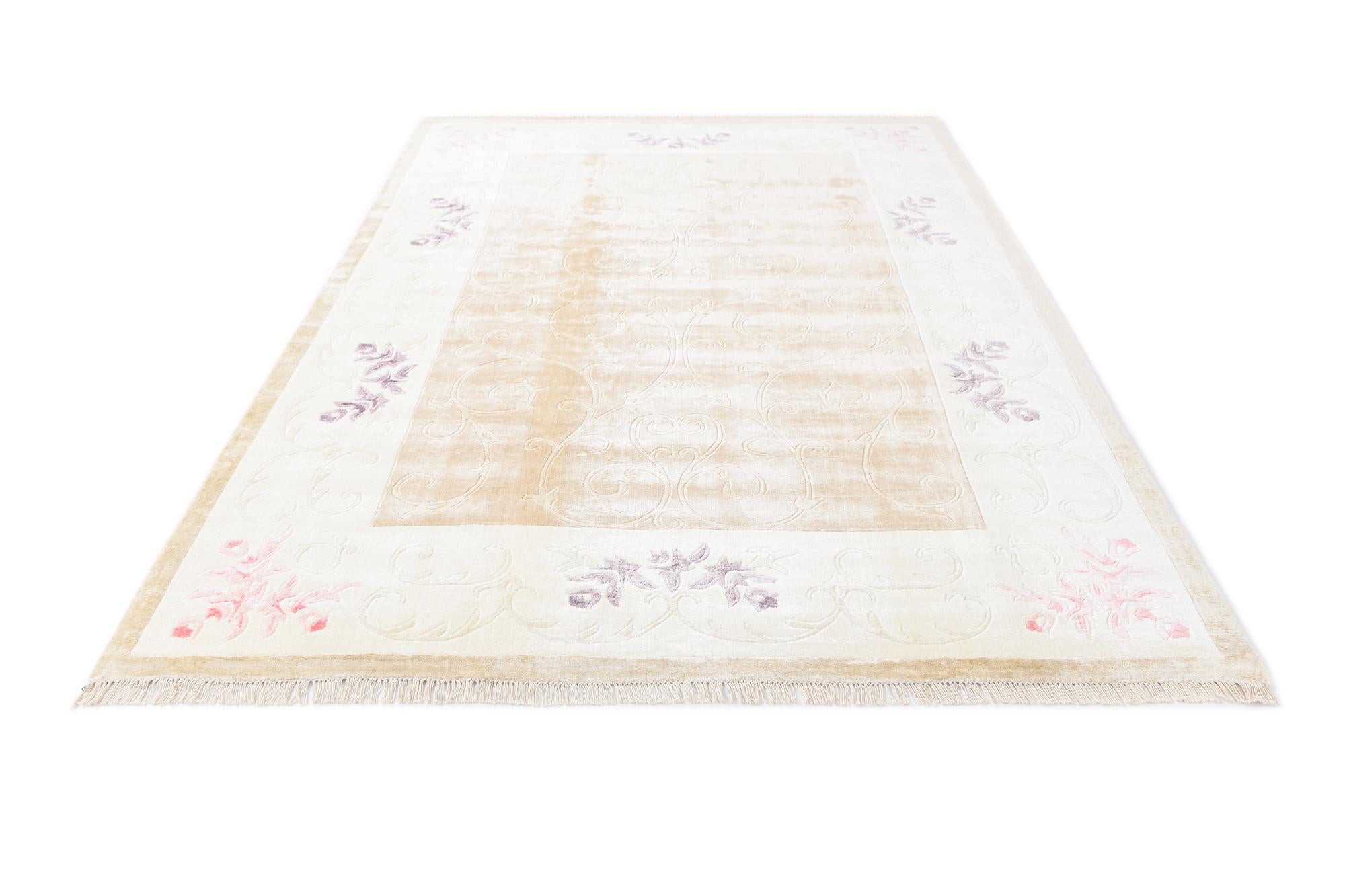 6' 7 x 9' 9 Hand Knotted Darya Rug