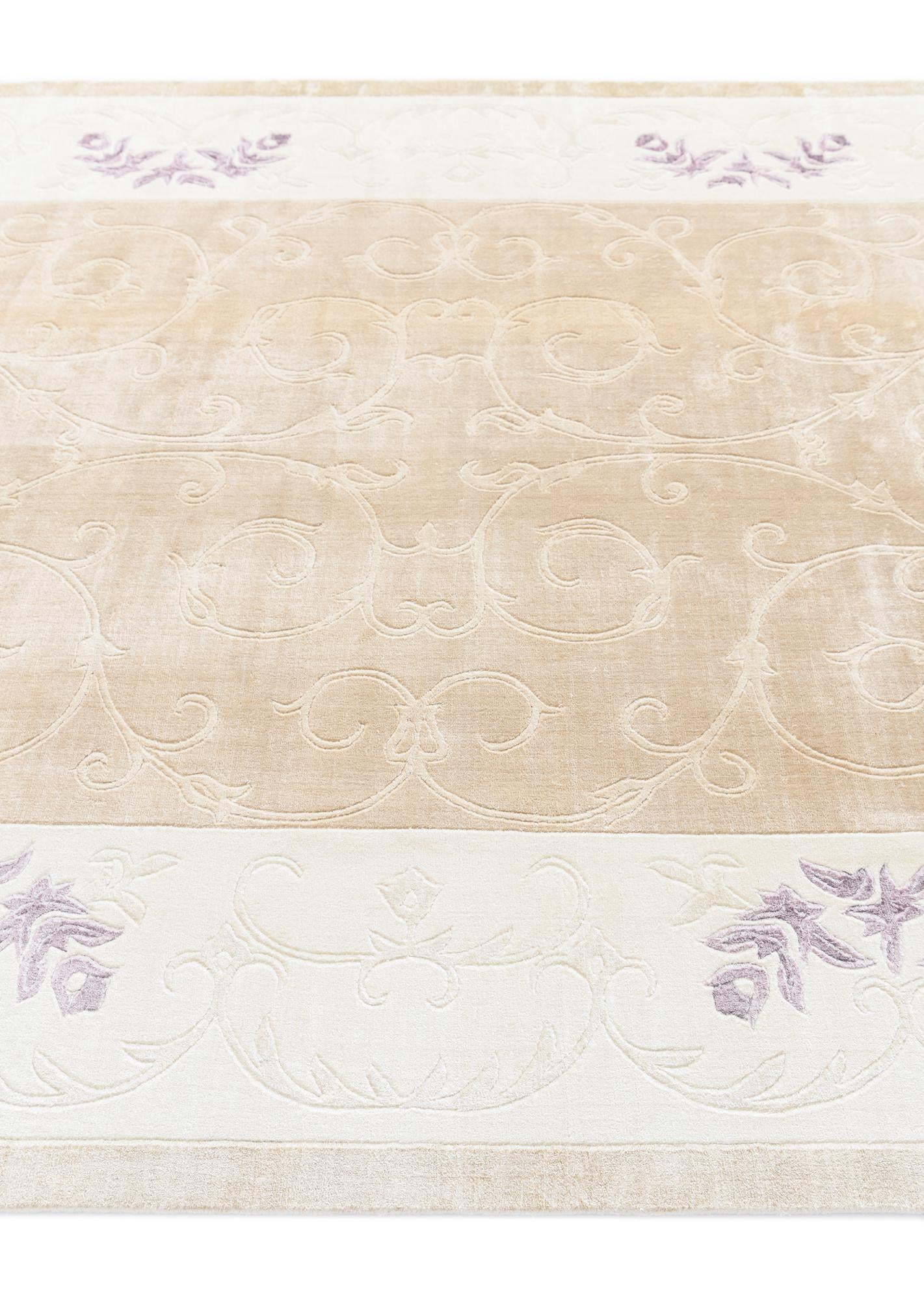 6' 7 x 9' 9 Hand Knotted Darya Rug