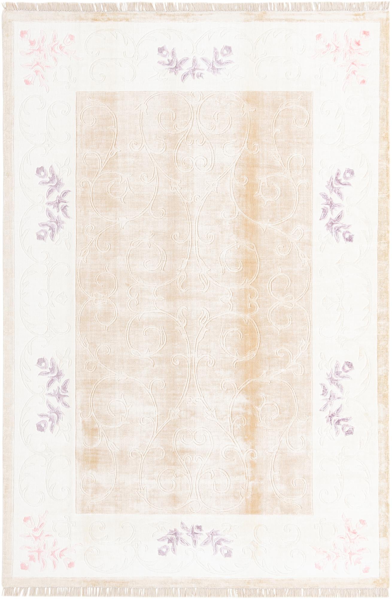 6' 7 x 9' 9 Hand Knotted Darya Rug