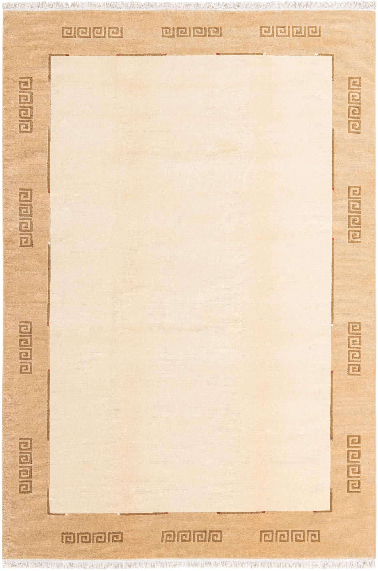 6' 6 x 9' 7 Hand Knotted Darya Wool Rug