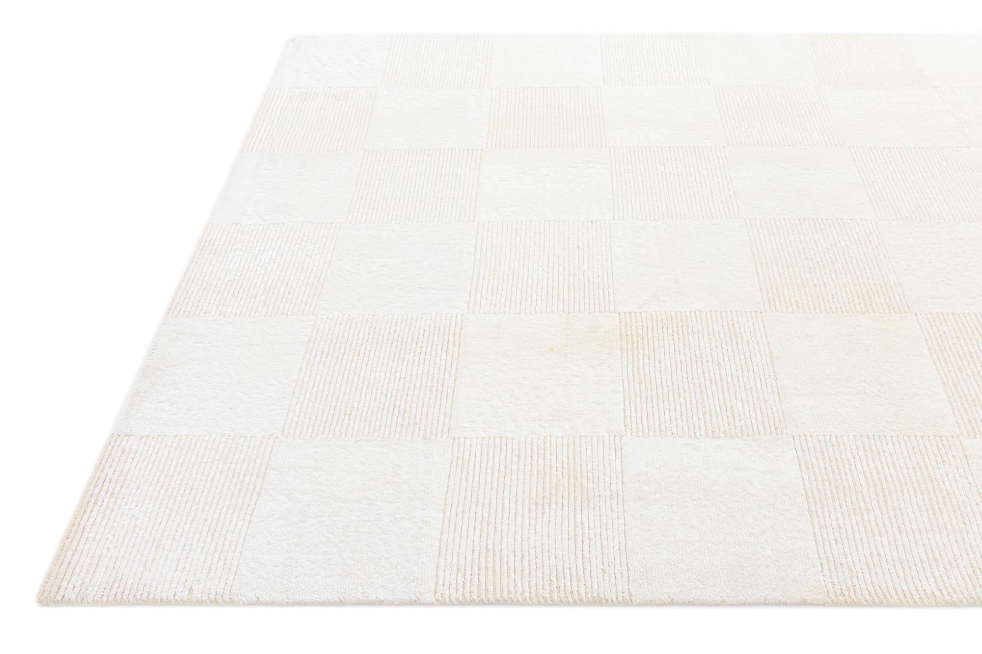 6' 8 x 9' 11 Hand Knotted Darya Wool Rug