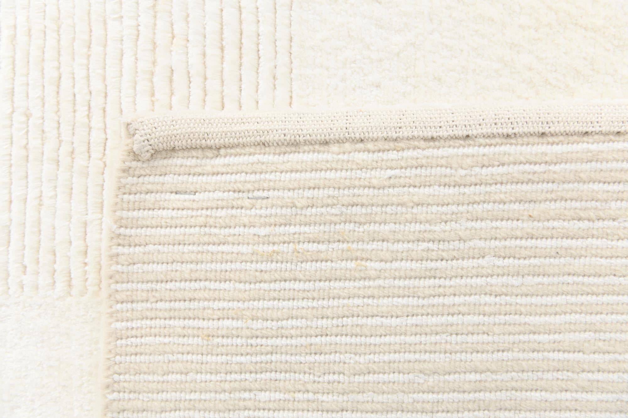 6' 8 x 9' 11 Hand Knotted Darya Wool Rug