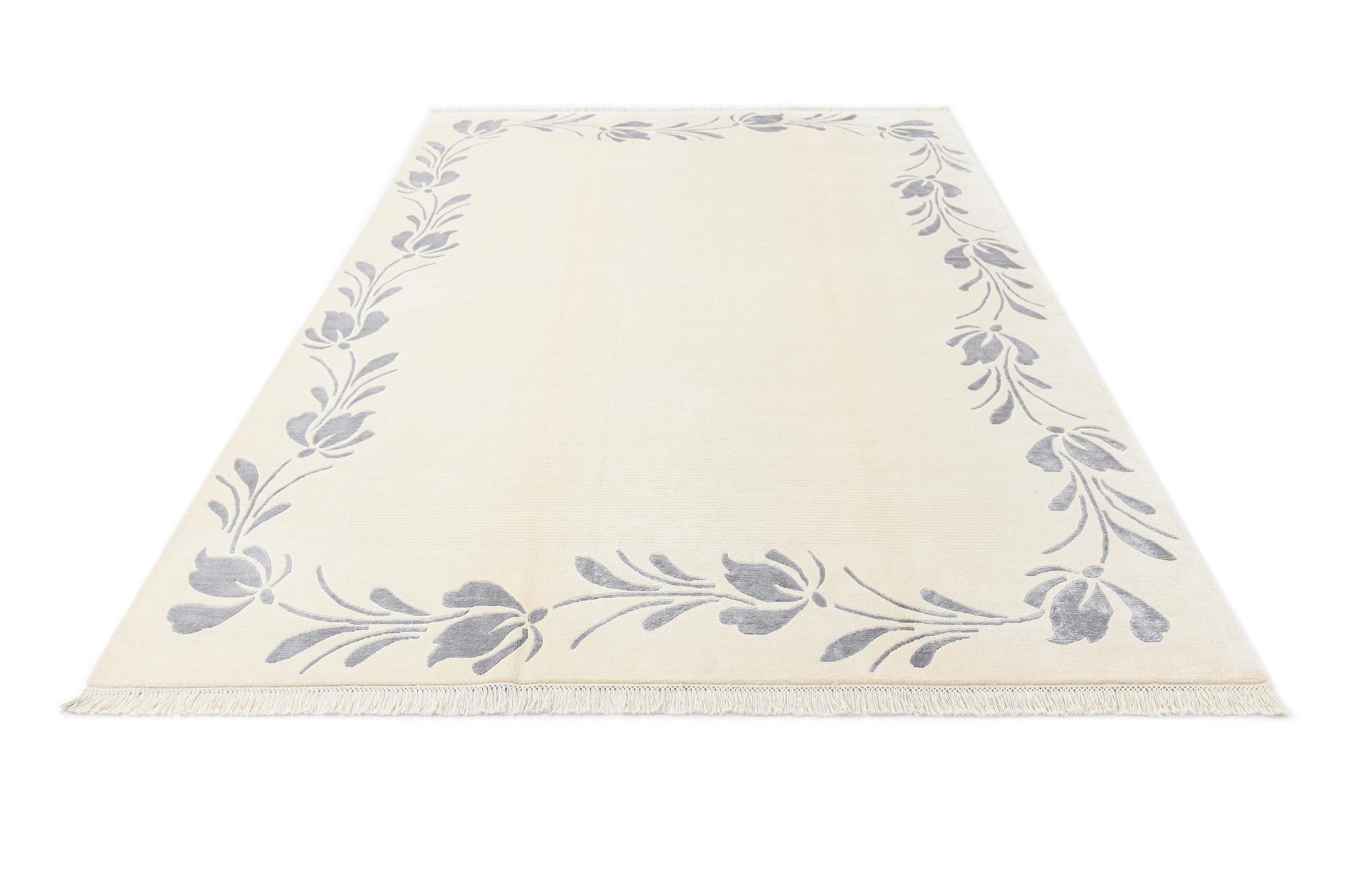 6' 7 x 9' 10 Hand Knotted Darya Rug