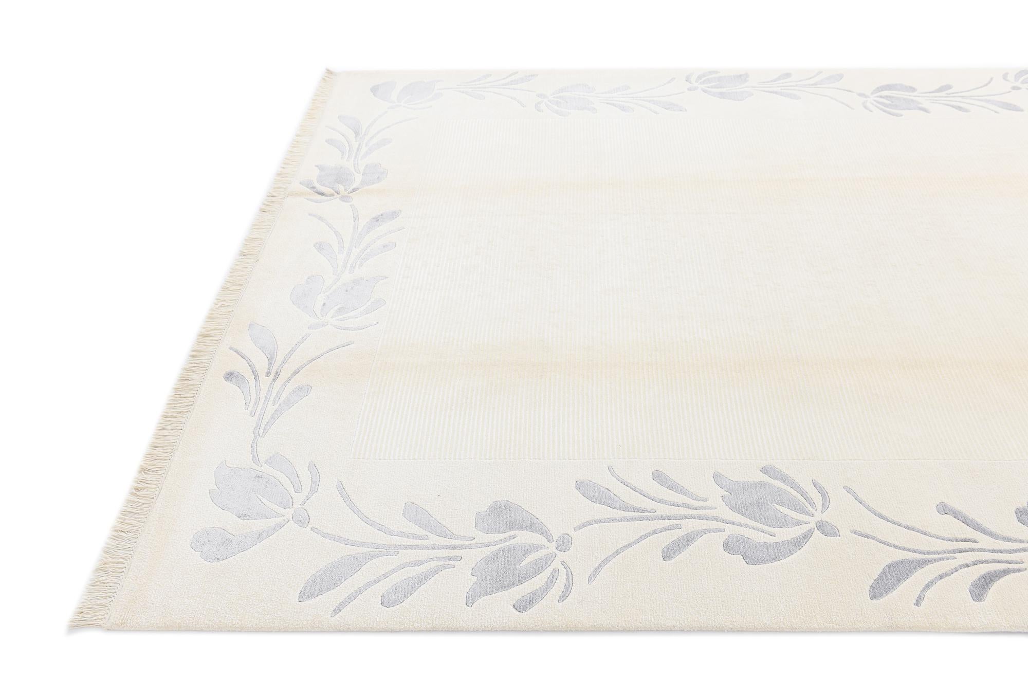 6' 7 x 9' 10 Hand Knotted Darya Rug