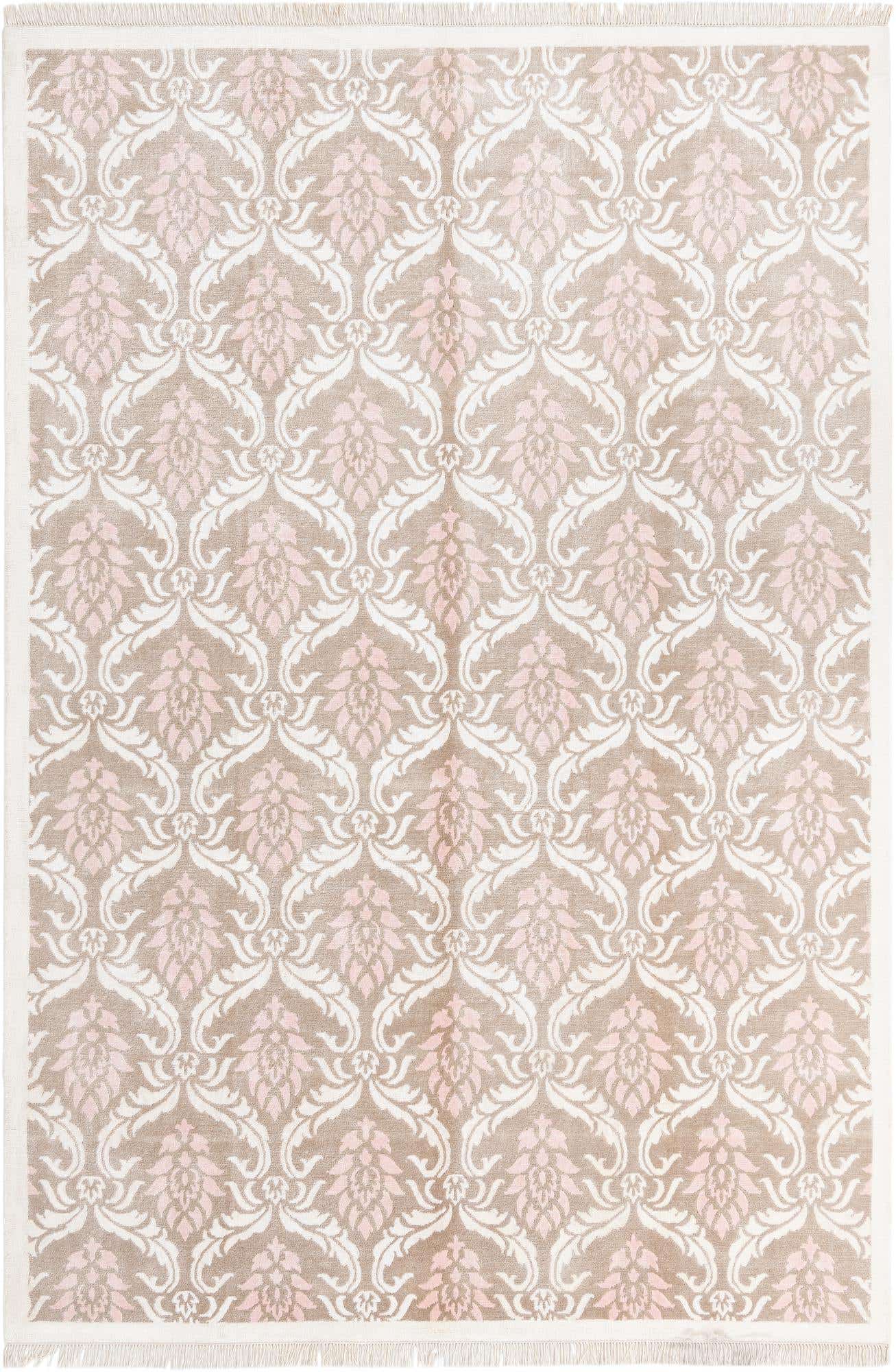 6' 8 x 9' 11 Hand Knotted Darya Wool Rug