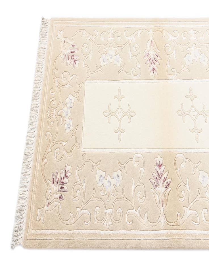 Detail image of 2' 8 x 4' 8  Hand Knotted Darya Rug