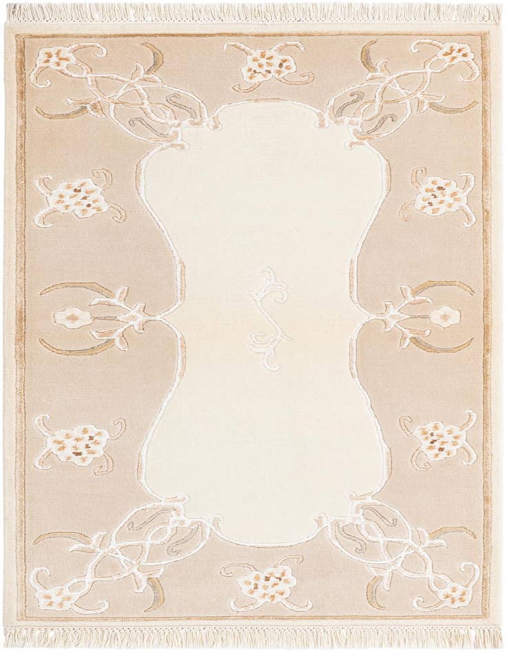 Detail image of 2' 7 x 4' 9 Hand Knotted Darya Rug