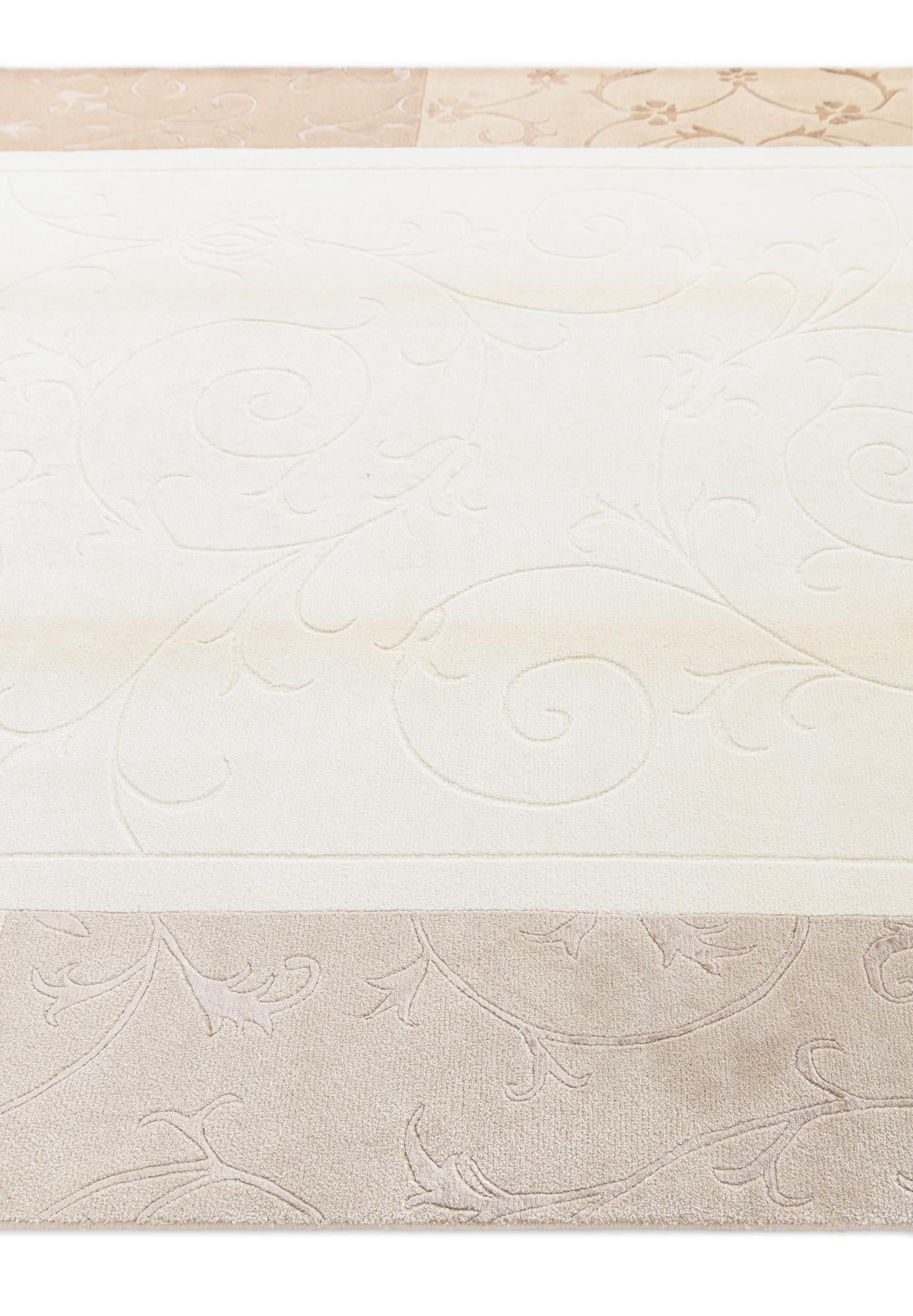 6' 8 x 9' 11 Hand Knotted Darya Wool Rug