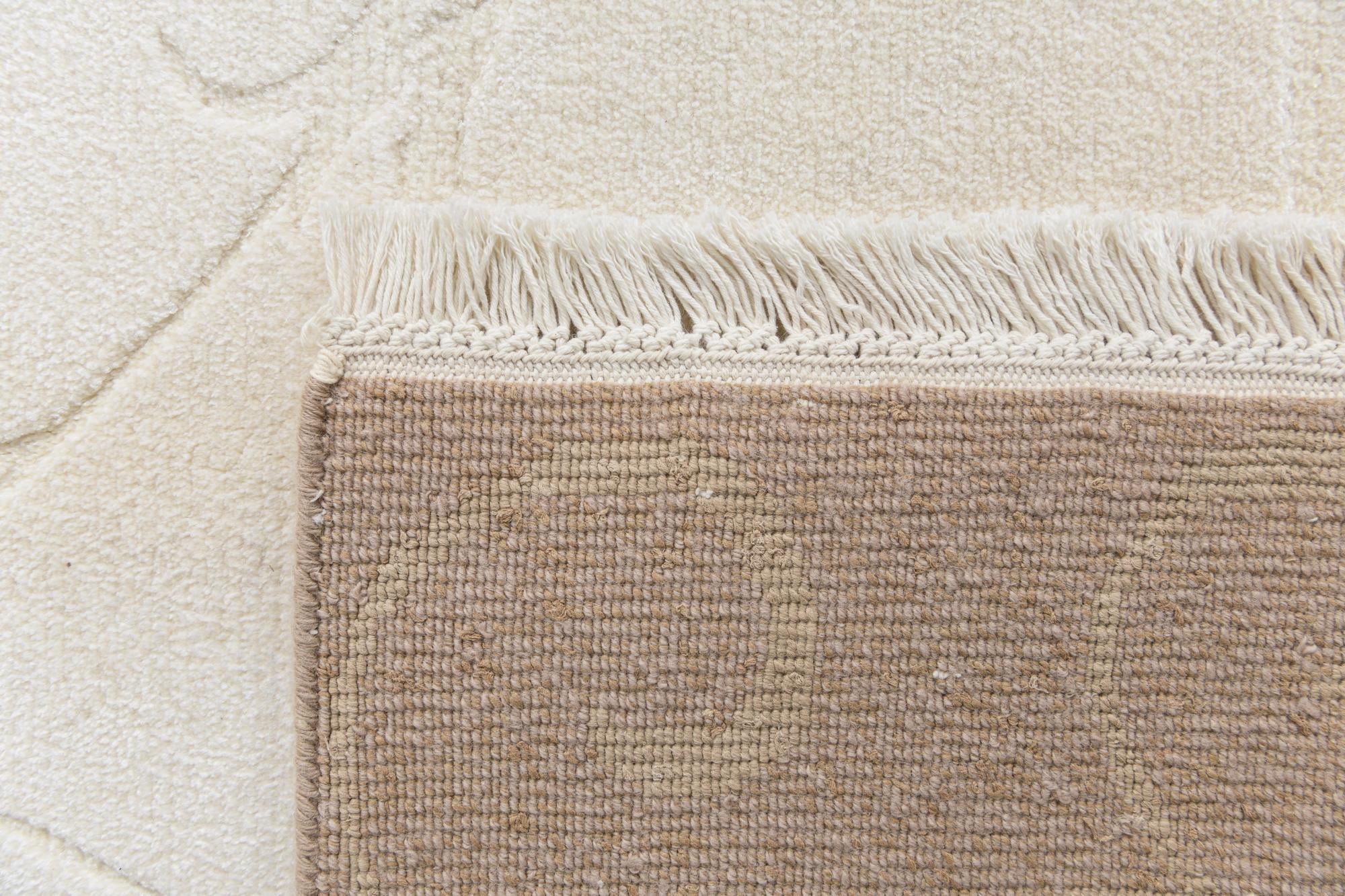 6' 8 x 9' 11 Hand Knotted Darya Wool Rug