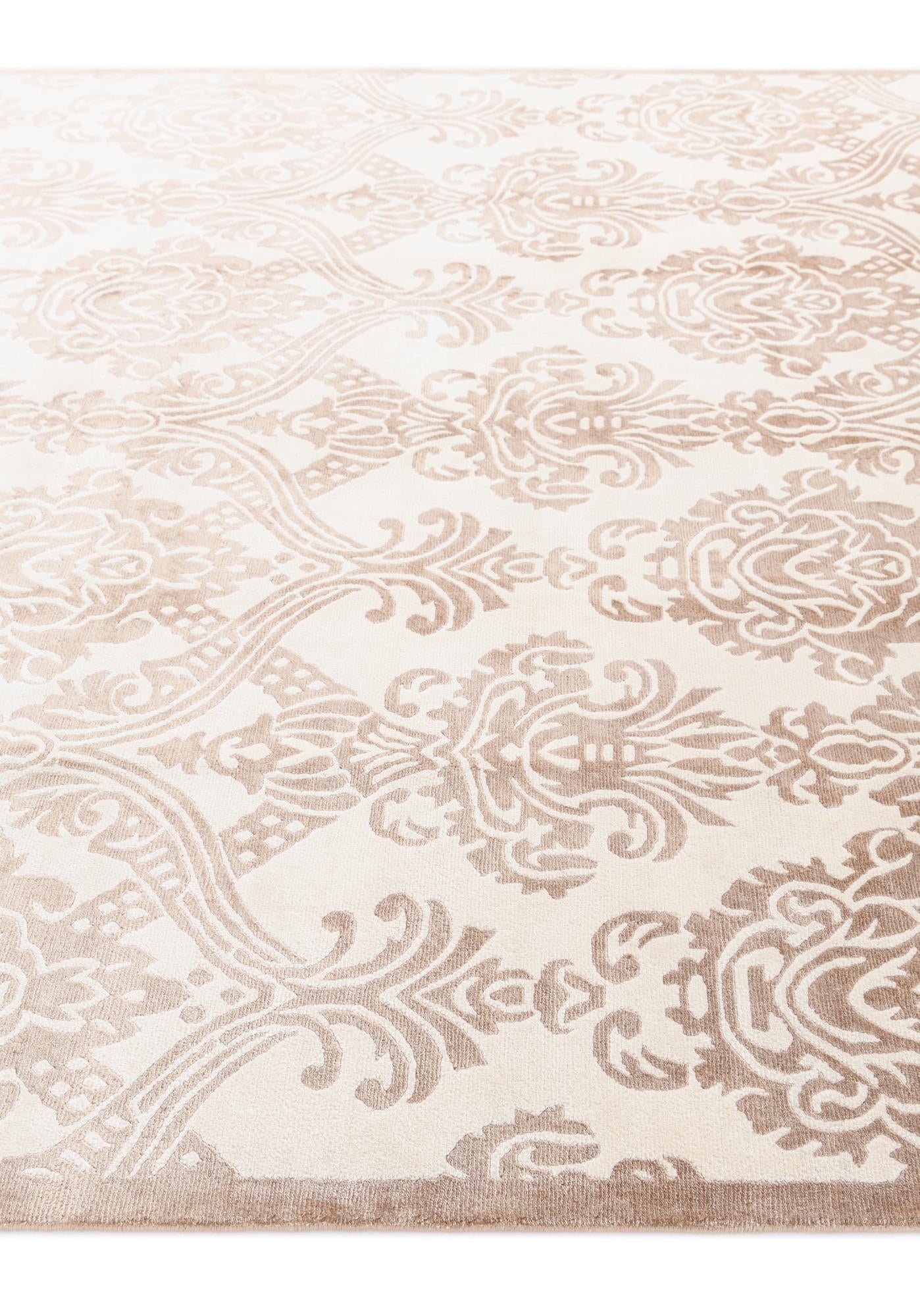 6' 9 x 9' 11 Hand Knotted Darya Wool Rug