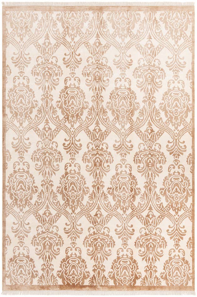 Detail image of 6' 9 x 9' 11 Hand Knotted Darya Wool Rug
