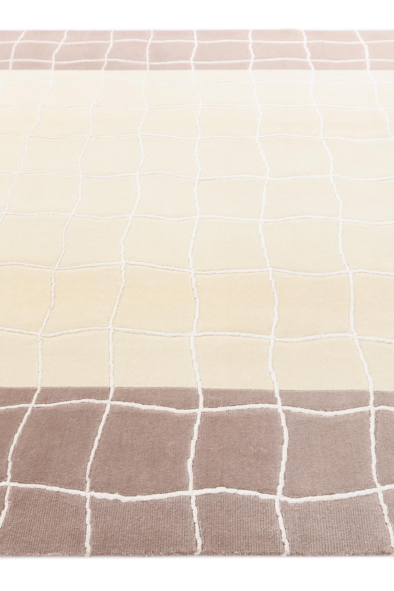 6' x 9' 7 Hand Knotted Darya Wool Rug