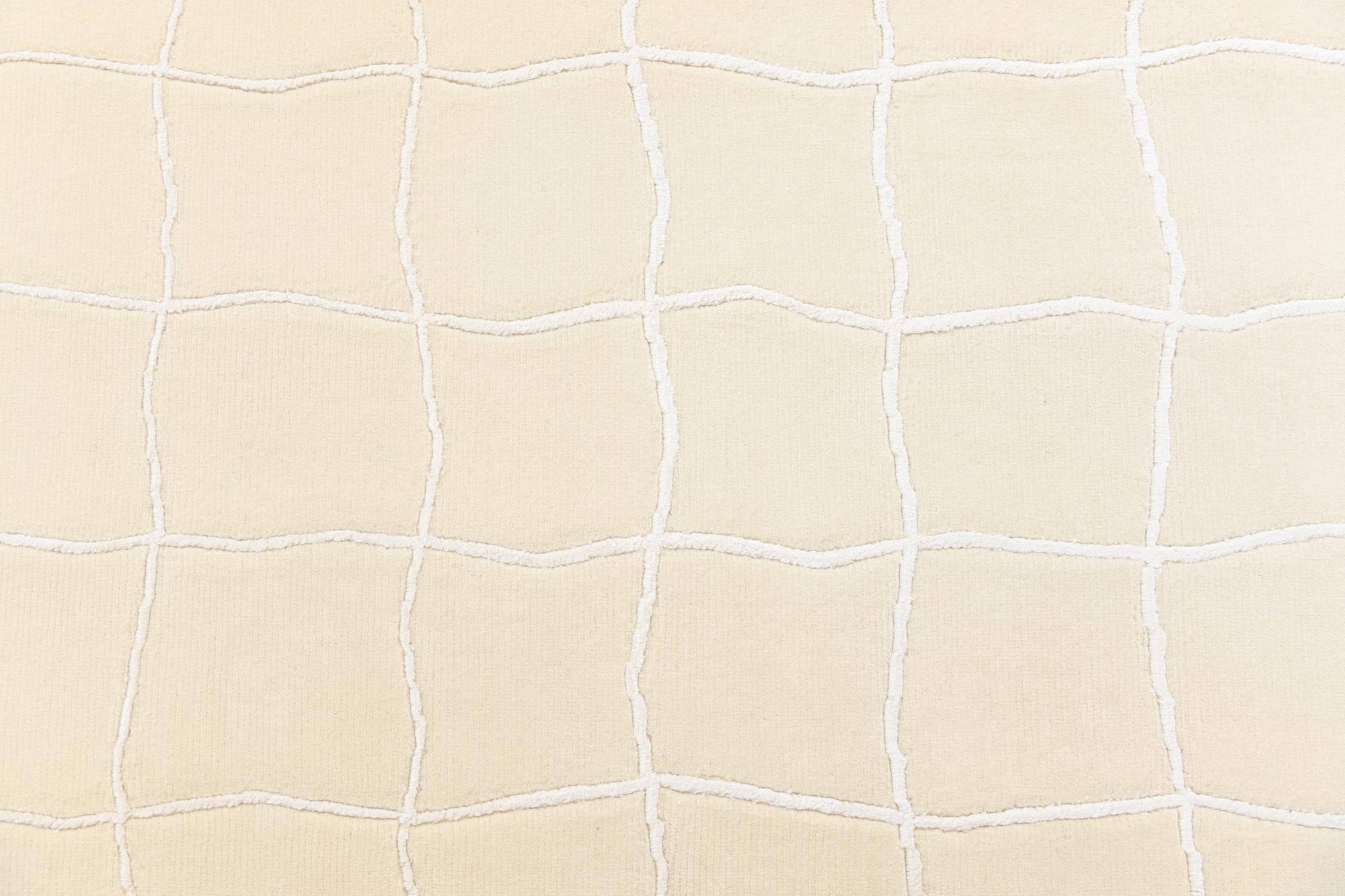 6' x 9' 7 Hand Knotted Darya Wool Rug