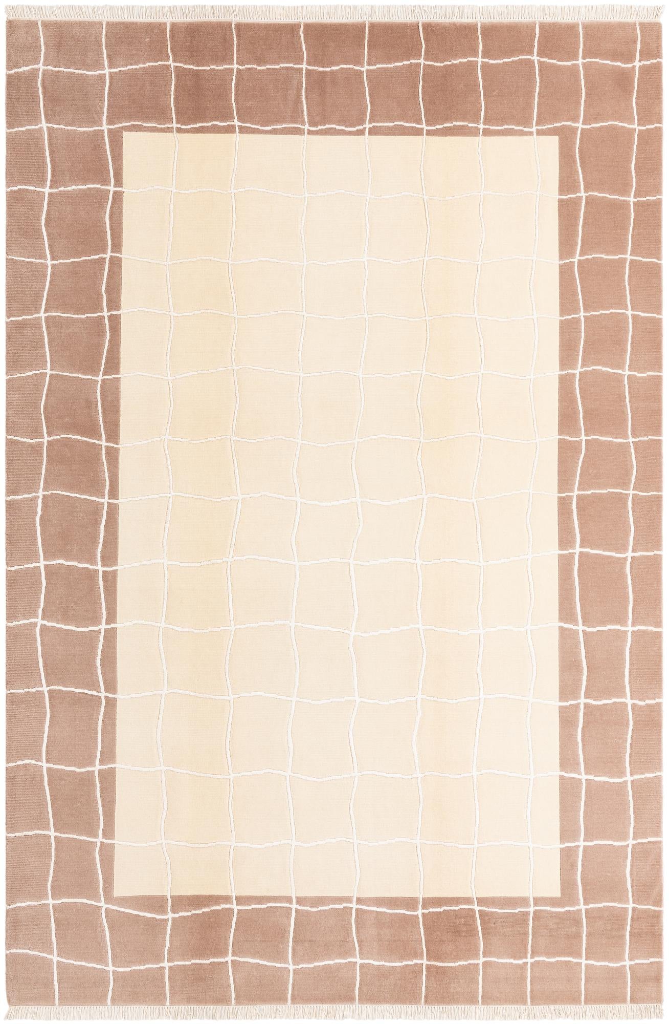 6' x 9' 7 Hand Knotted Darya Wool Rug