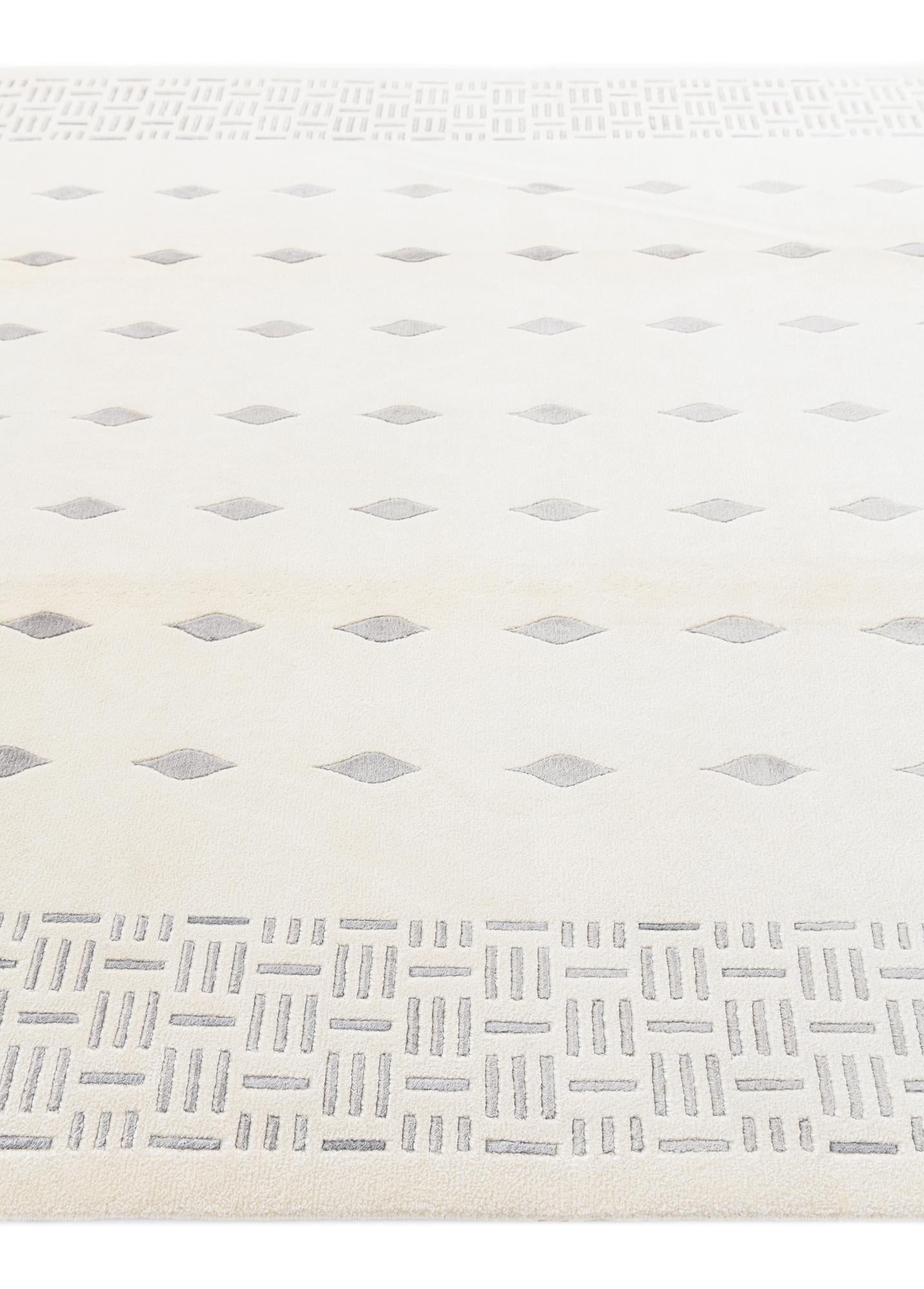 6' 7 x 9' 10 Hand Knotted Darya Wool Rug
