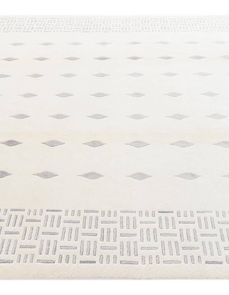 Detail image of 6' 7 x 9' 10  Hand Knotted Darya Wool Rug