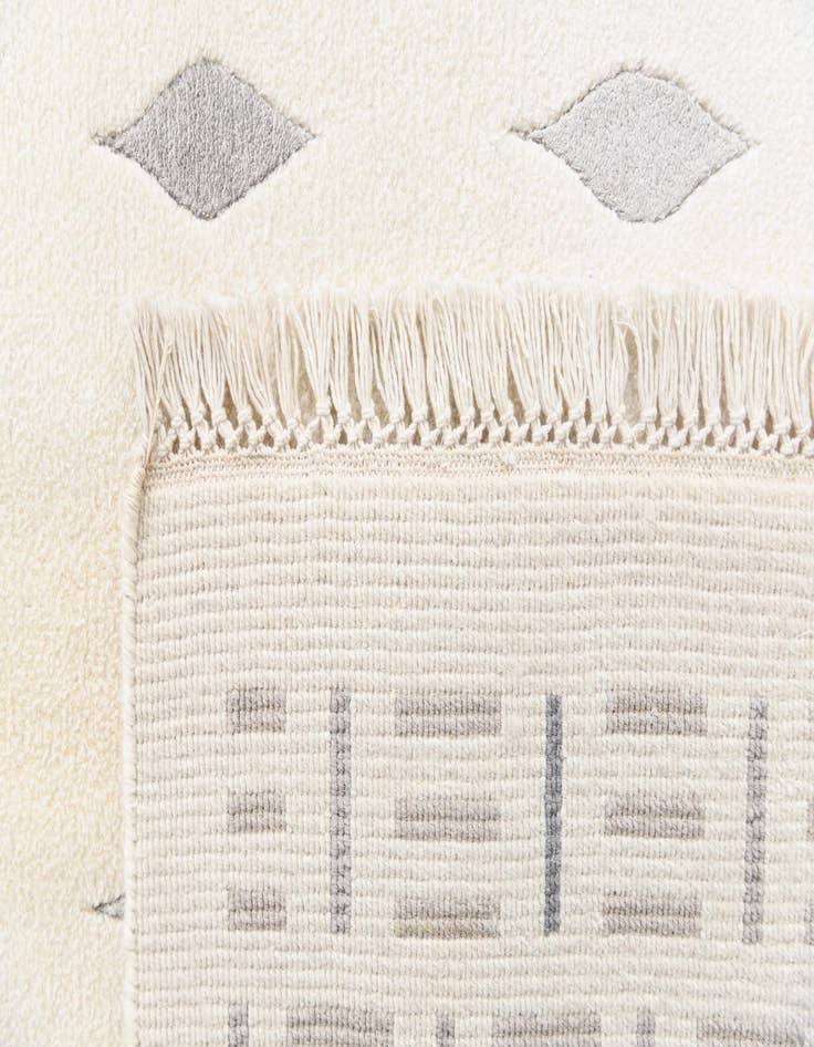 Detail image of 6' 7 x 9' 10  Hand Knotted Darya Wool Rug