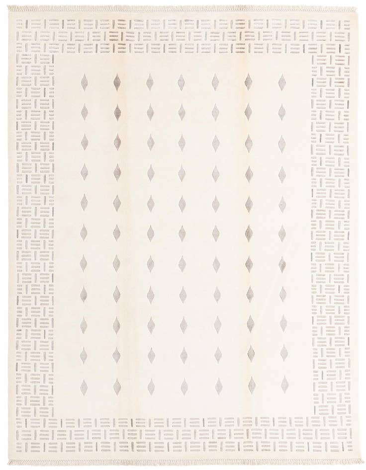 Detail image of 6' 7 x 9' 10 Hand Knotted Darya Wool Rug
