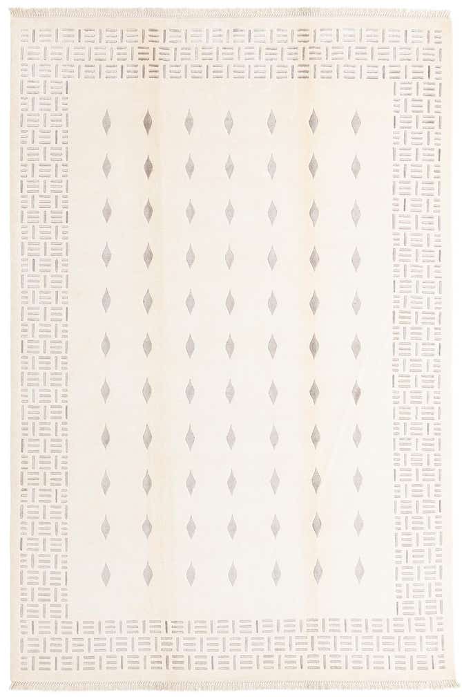 6' 7 x 9' 10 Hand Knotted Darya Wool Rug