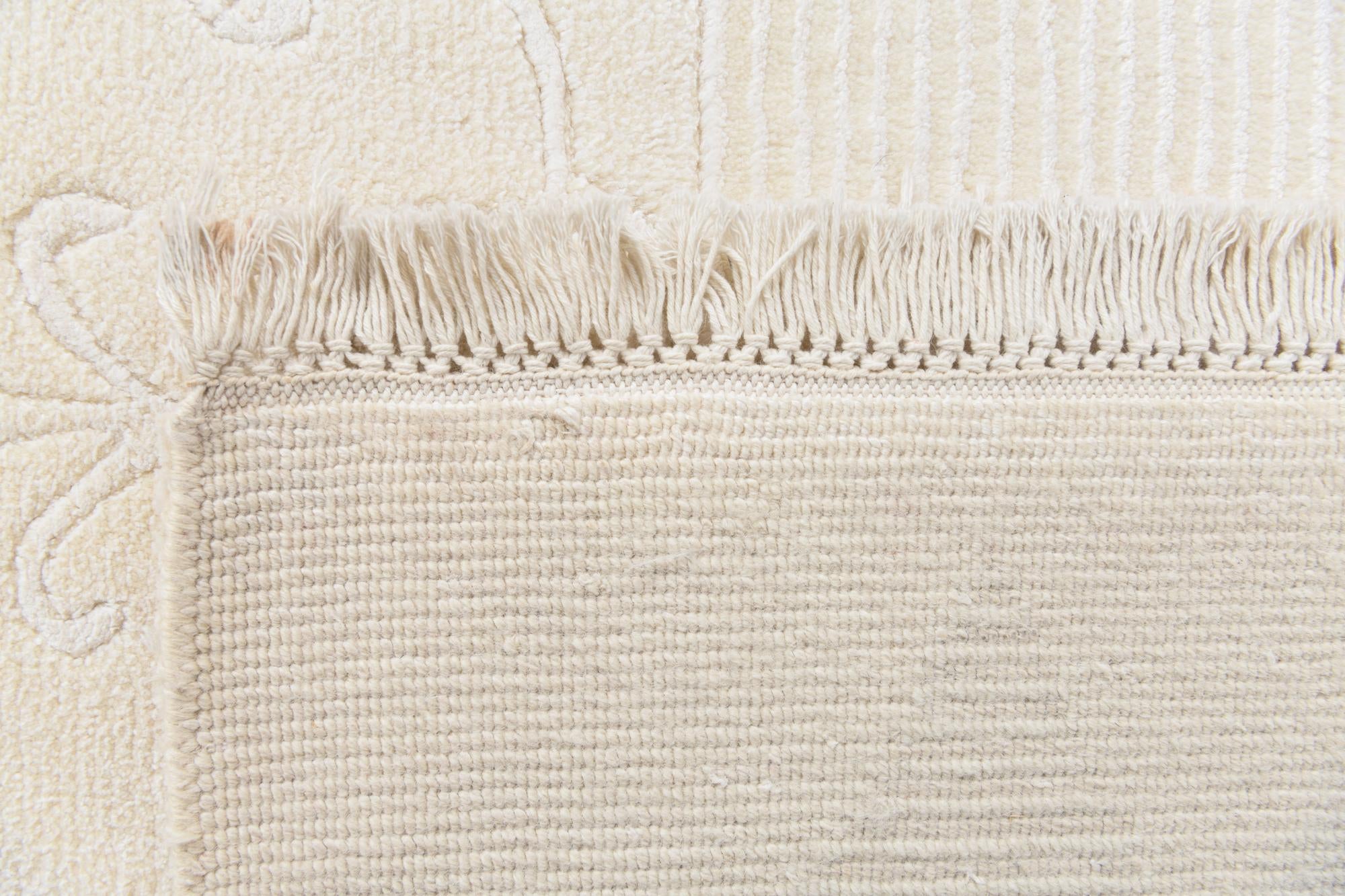 7' x 9' 9 Hand Knotted Darya Wool Rug