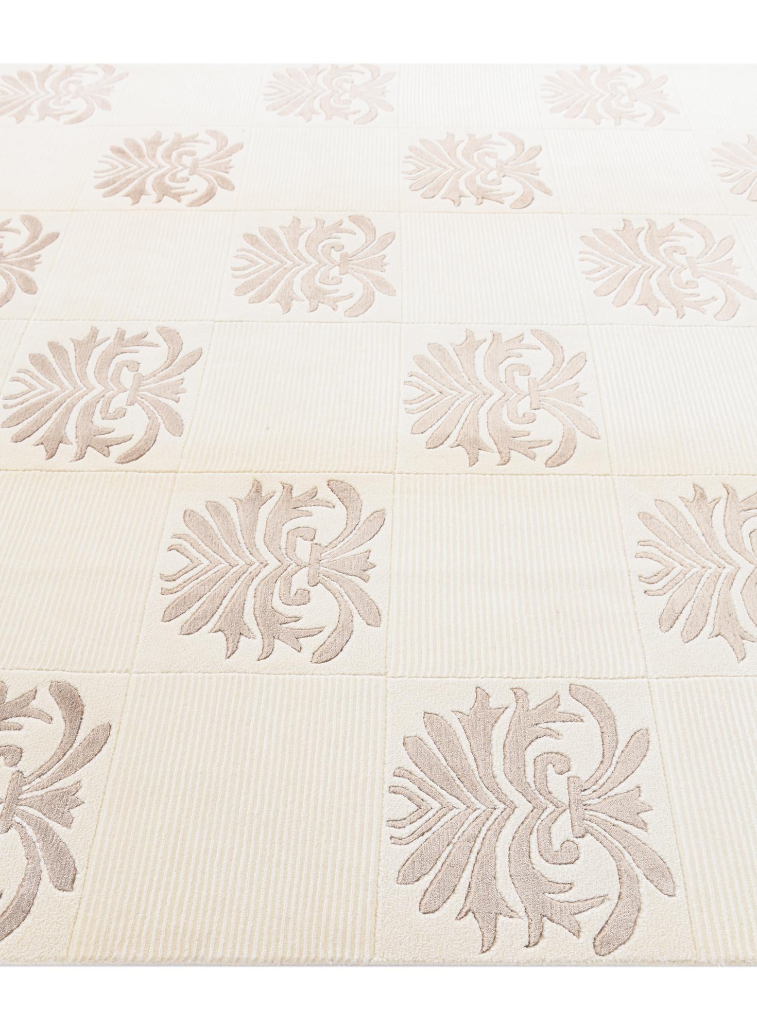 6' 7 x 9' 7 Hand Knotted Darya Wool Rug