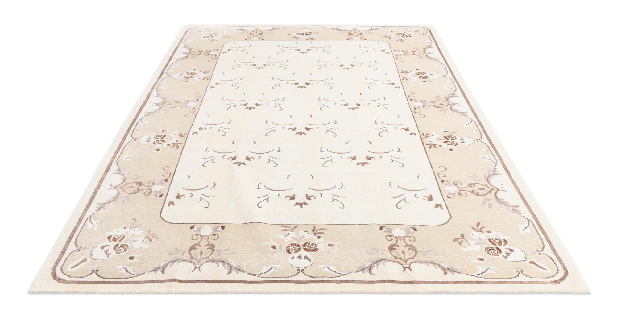 6' 9 x 9' 10 Hand Knotted Darya Wool Rug