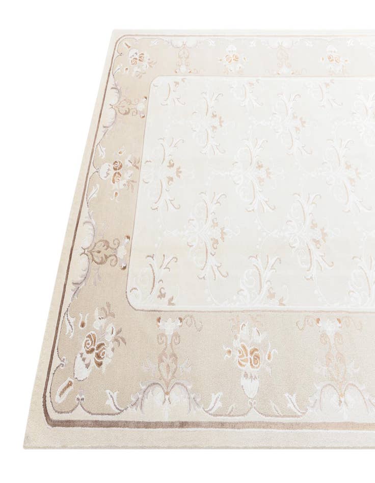 Detail image of 6' 9 x 9' 10 Hand Knotted Darya Wool Rug