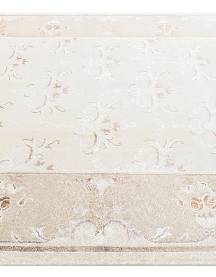 Detail image of 6' 9 x 9' 10 Hand Knotted Darya Wool Rug