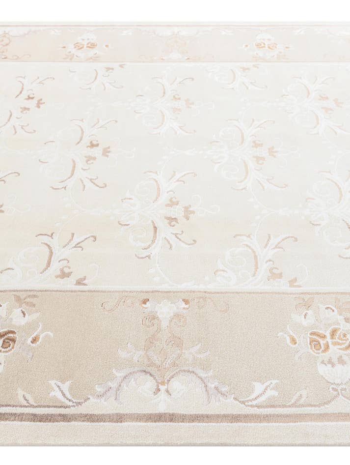 Detail image of 6' 9 x 9' 10 Hand Knotted Darya Wool Rug
