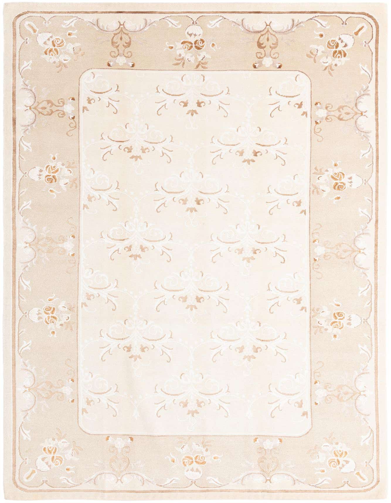 6' 9 x 9' 10 Hand Knotted Darya Wool Rug