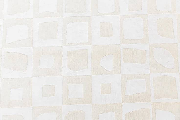 Detail image of 6' 7 x 10' 2 Hand Knotted Darya Wool Rug