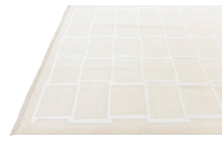 Detail image of 6' 8 x 10' Hand Knotted Darya Wool Rug