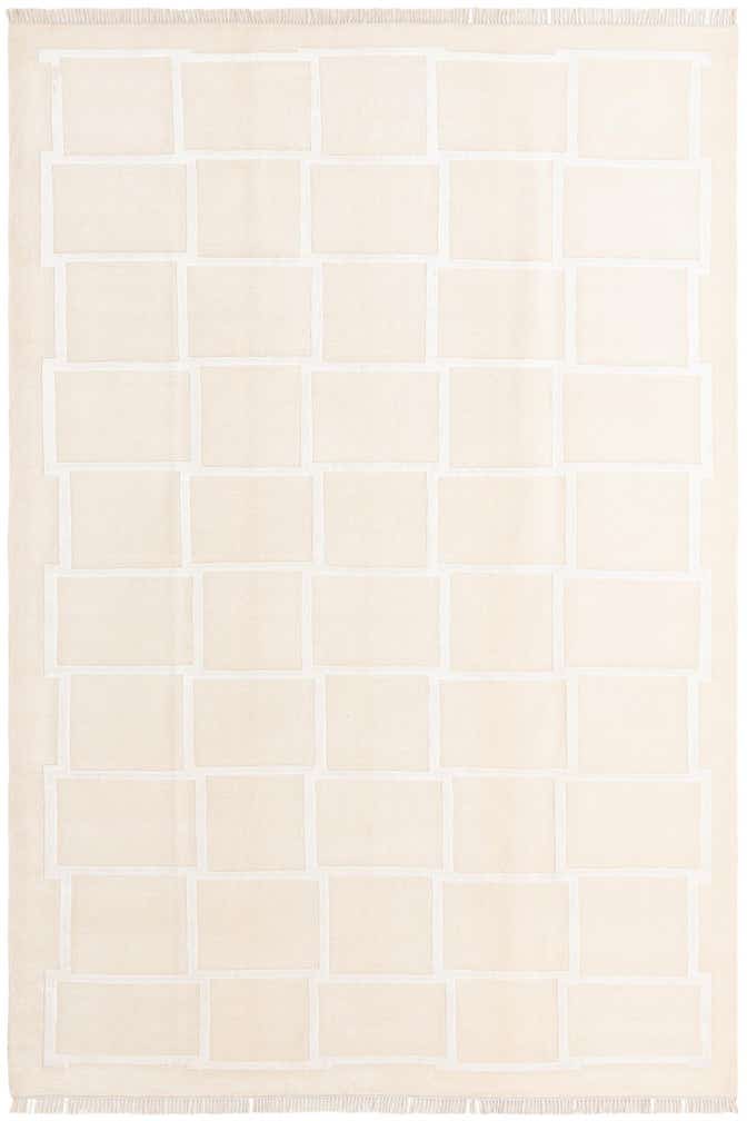 6' 8 x 10' Hand Knotted Darya Wool Rug