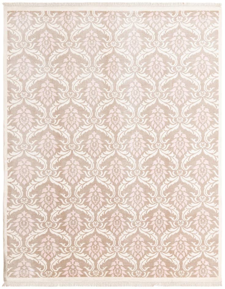 Detail image of 6' 8 x 10' Hand Knotted Darya Wool Rug