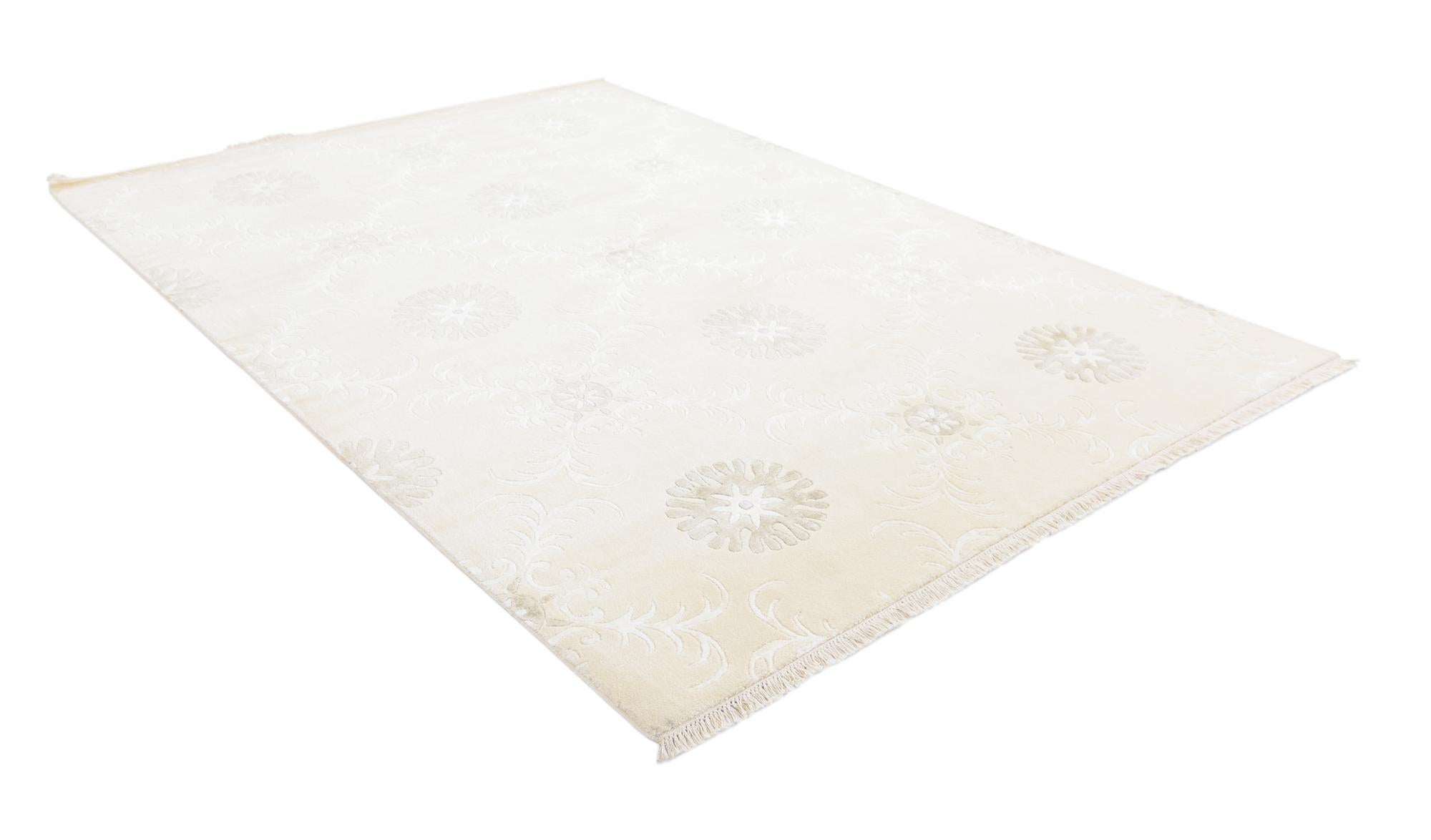 6' 9 x 9' 6 Hand Knotted Darya Wool Rug