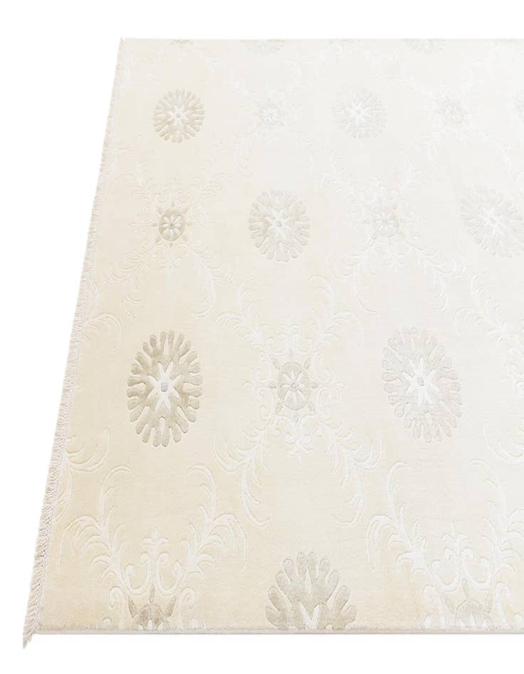 Detail image of 6' 9 x 9' 6  Hand Knotted Darya Wool Rug