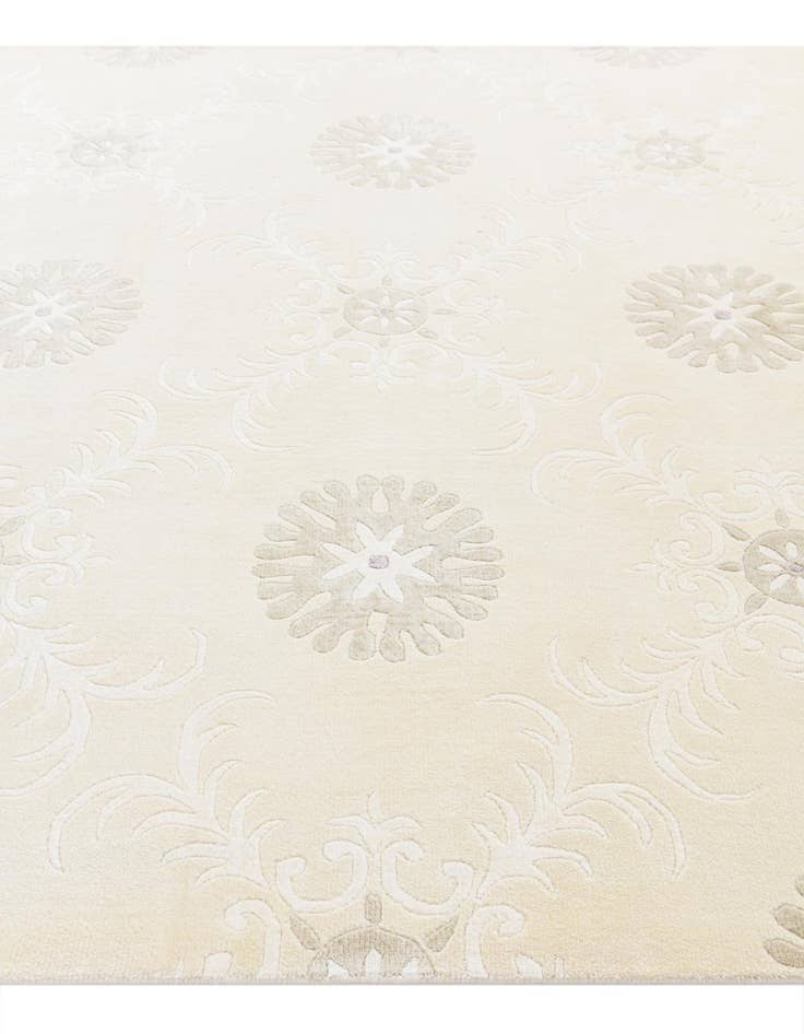 Detail image of 6' 9 x 9' 6  Hand Knotted Darya Wool Rug