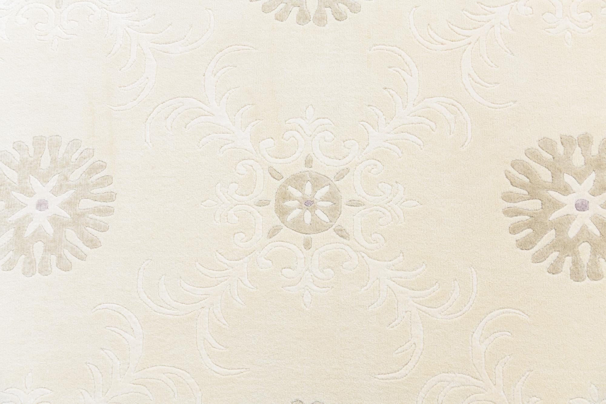 6' 9 x 9' 6 Hand Knotted Darya Wool Rug