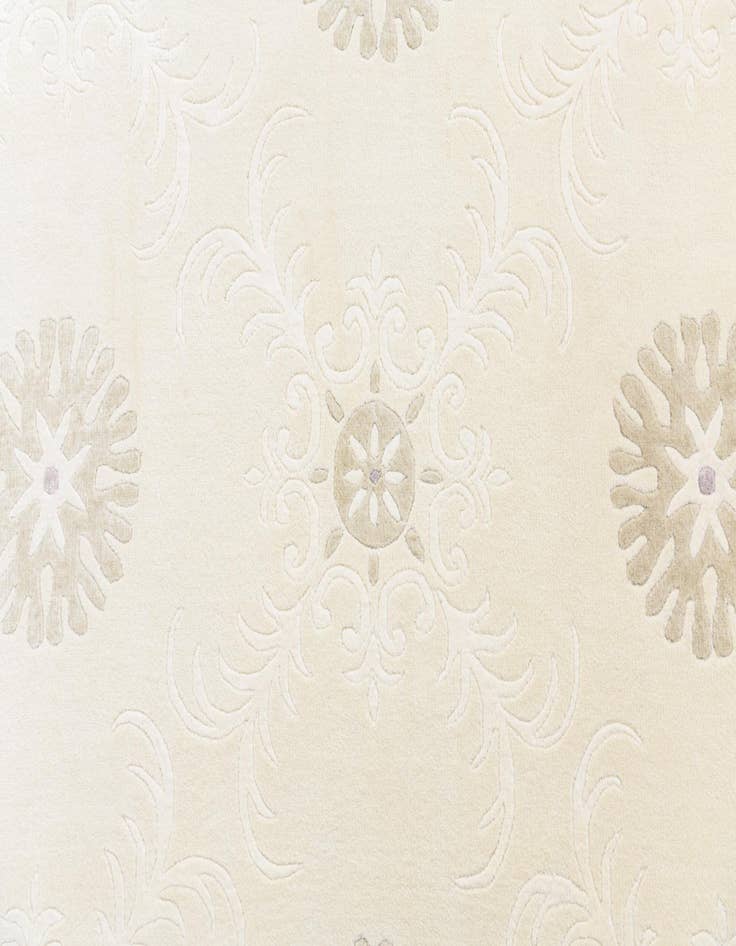 Detail image of 6' 9 x 9' 6  Hand Knotted Darya Wool Rug