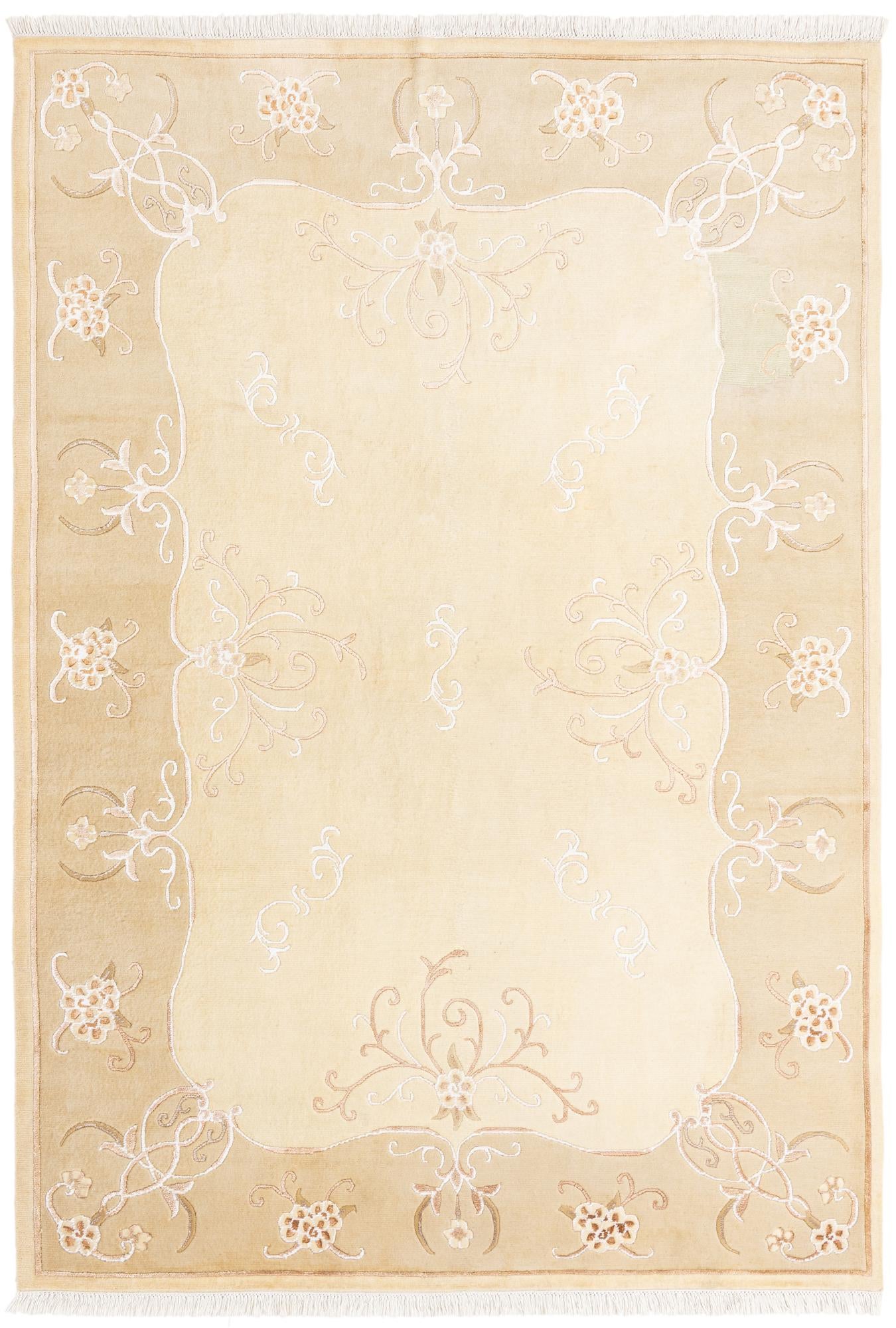 6' 6 x 9' 8 Hand Knotted Darya Wool Rug