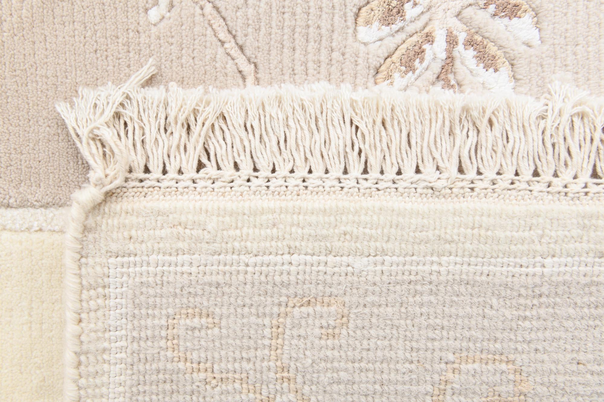 2' 10 x 4' 11 Hand Knotted Darya Wool Rug