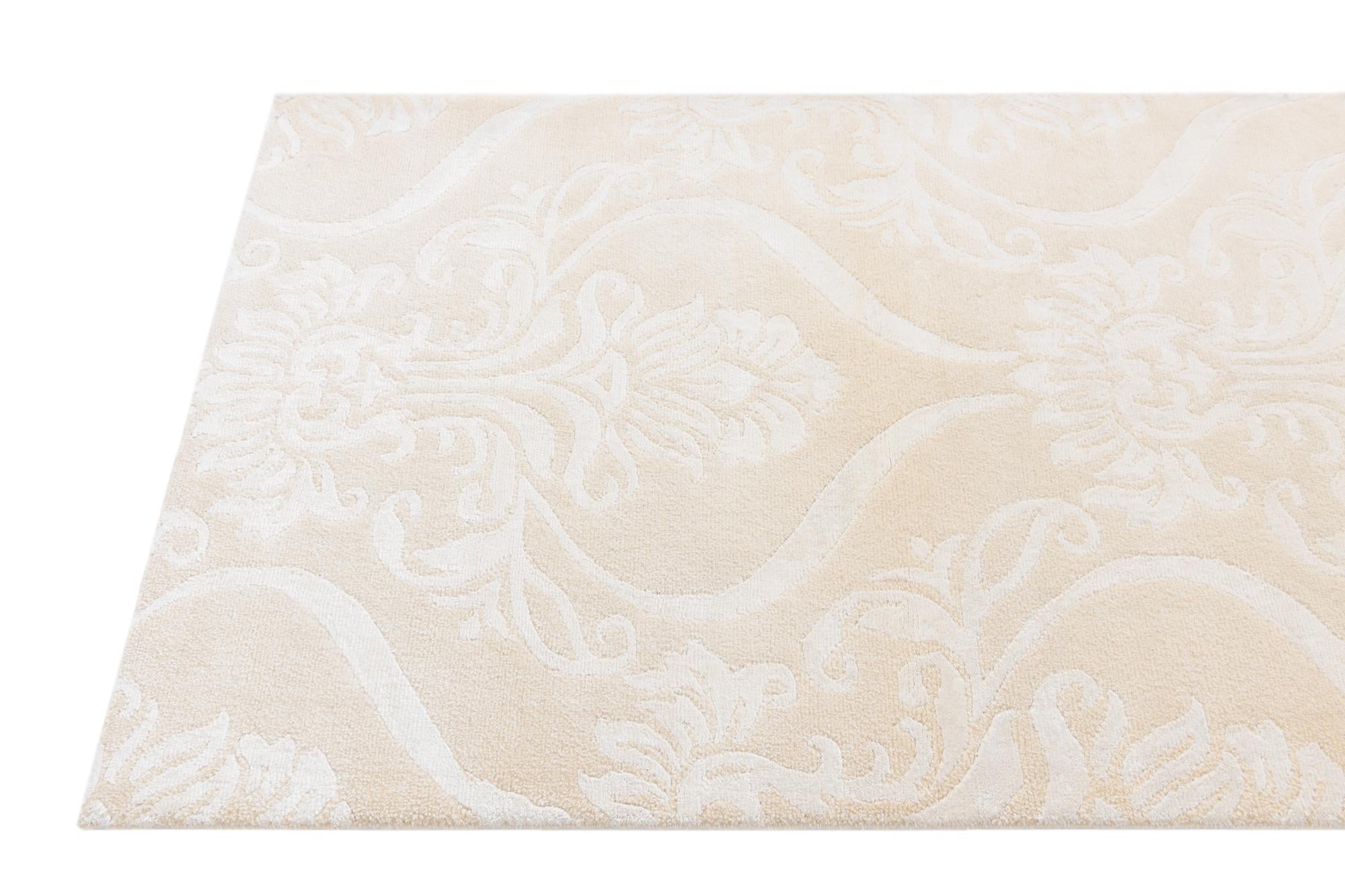 2' 9 x 4' 10 Hand Knotted Darya Wool Rug