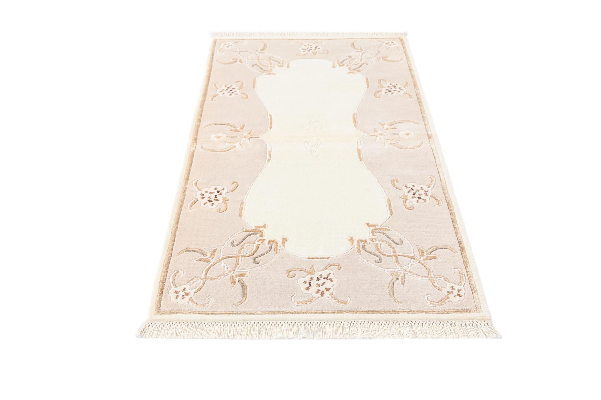 2' 9 x 4' 11 Hand Knotted Darya Wool Rug