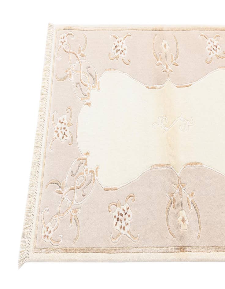 Detail image of 2' 9 x 4' 11  Hand Knotted Darya Wool Rug