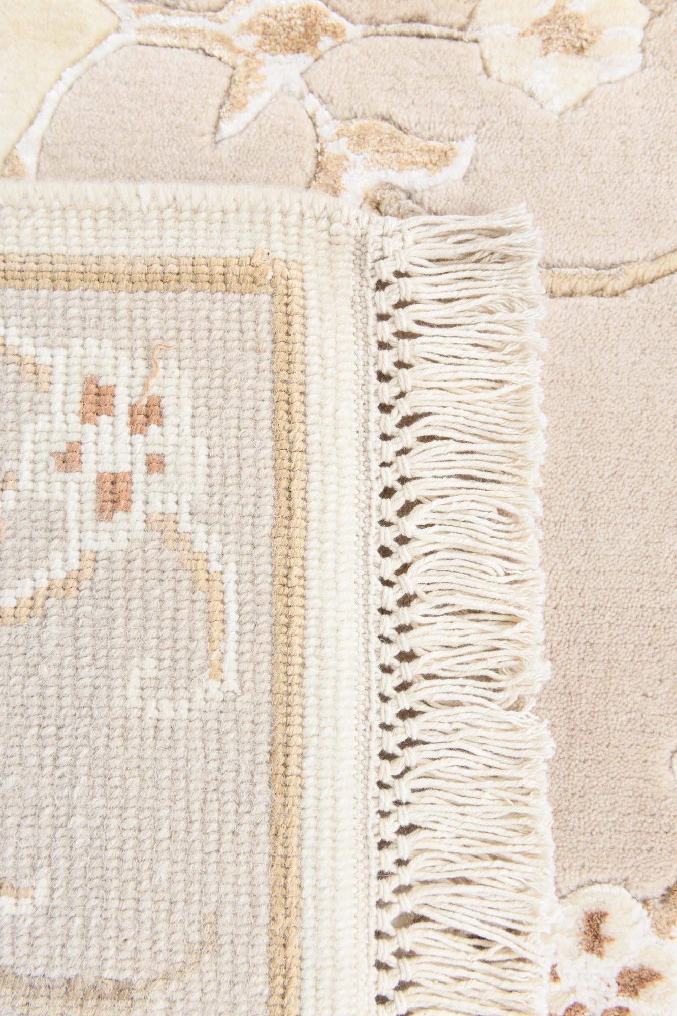 2' 9 x 4' 11 Hand Knotted Darya Wool Rug