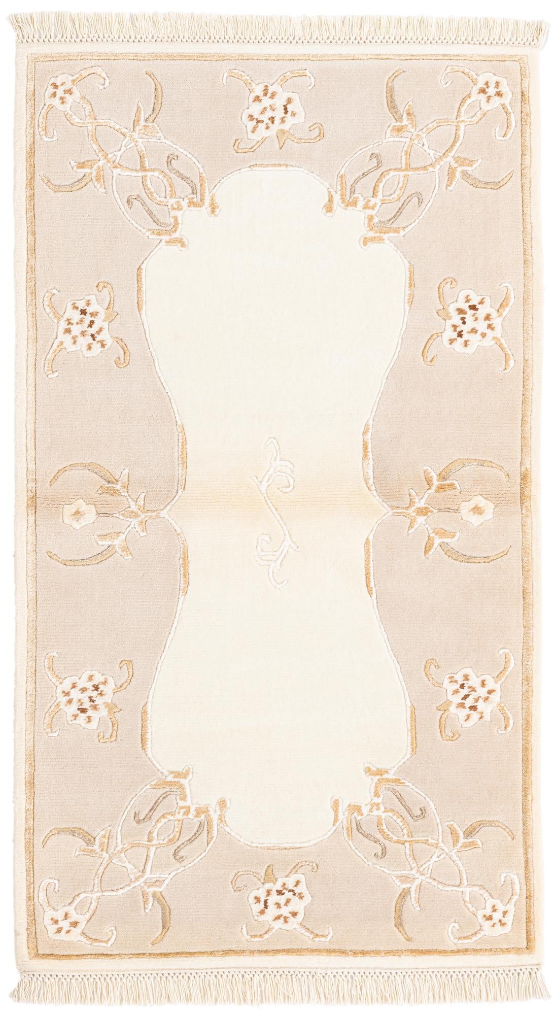 2' 9 x 4' 11 Hand Knotted Darya Wool Rug